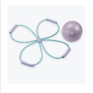 NEW Core Toning Kit-Resistance band, exercise ball